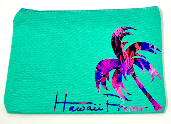 Hawaii Proper Palm Small Pouch