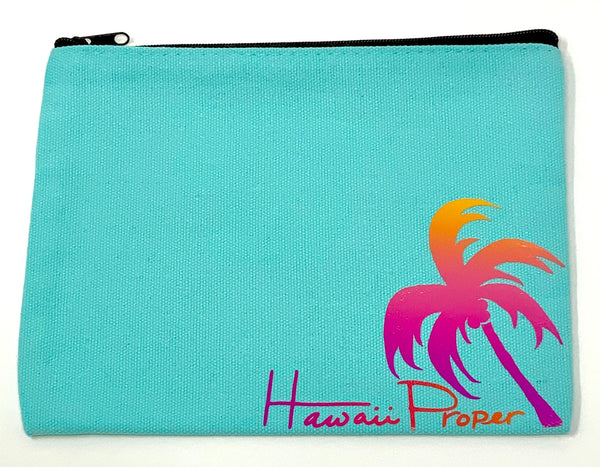 Hawaii Proper Palm Small Pouch