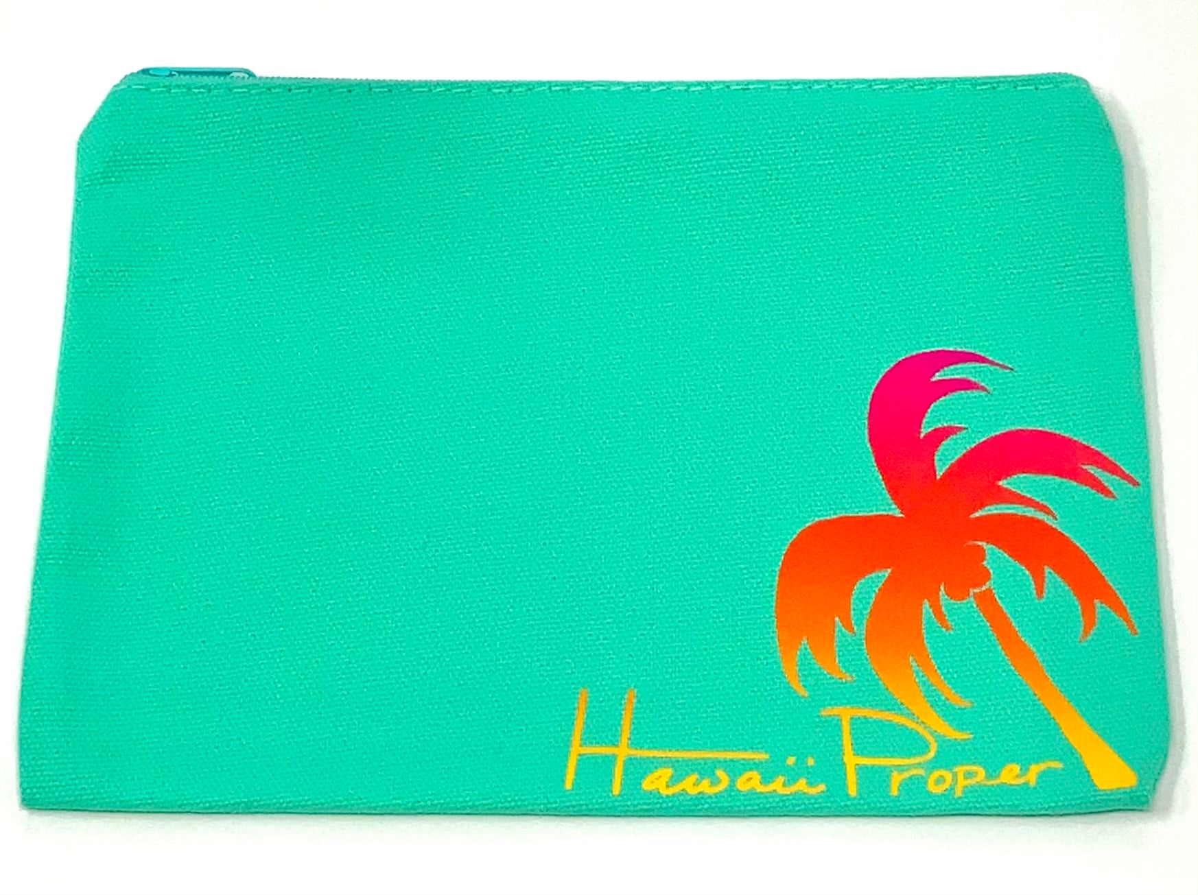 Hawaii Proper Palm Small Pouch