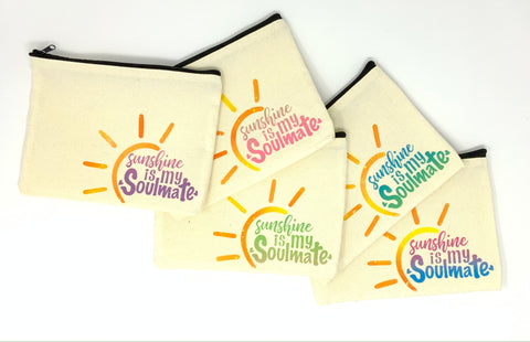 Sunshine Is My Soulmate Pouch